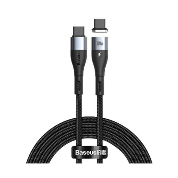 Baseus Zinc Magnetic Safe Fast Charging Data Cable Type-C to IP PD 20W 1m BlackFast Charging Data Cable Type-C to IP PD 20W 1m Black